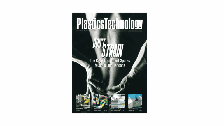 Plastics Technology magazine cover